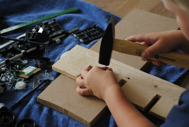 Engineering with kids; disassemble & create